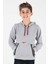 Erkek Çocuk Fermuarlu Kapüşonlu Sweatshirt AK15217 1