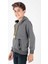 Erkek Çocuk Fermuarlu Kapüşonlu Sweatshirt AK15217 2