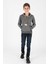 Erkek Çocuk Fermuarlu Kapüşonlu Sweatshirt AK15217 5