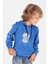 Kids Erkek Noruto Baskılı Sweat Uzun Kollu Kapşonlu Sweatshirt Pamuklu Hoodie AK222442 4