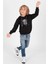 Kids Erkek Noruto Baskılı Sweat Uzun Kollu Kapşonlu Sweatshirt Pamuklu Hoodie AK222442 3