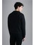 Erkek Marka Logolu Uzun Kollu Rahat Siyah Sweatshirt 13311933-011 2