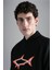 Erkek Marka Logolu Uzun Kollu Rahat Siyah Sweatshirt 13311933-011 3