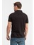 Erkek Pamuklu Polo Yakalı Düğme Kapamalı Kısa Kollu Siyah Polo Yaka T-Shirt Mw0Mw17771-Bds 2