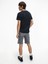 Erkek Regular Fit Kısa Kollu Yuvarlak Yaka Siyah T-Shirt J30J314544-Bae 3