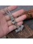 Thor Mjollnir Othila Aksesuarlı Örgü Zincir Erkek 316L Çelik Kolye 5