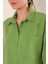 20153 Tek Cepli Oversize Gömlek - E.yeşil 3