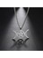 Pentagram & Moon Witchcraft Gotik 316L Çelik Kolye 2
