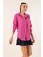 20153 Tek Cepli Oversize Gömlek - Fuşya 4