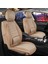 Renault Megane 3 Uyumlu Ön Arka 5 Li Set Miami Serisi Oto Koltuk Kılıfı Bej Renk 1
