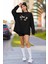 Mickey ve Minnie Mouse Baskılı Kapüşonsuz Sweatshirt,unisex Oversize Çiftler Için Couple Sweatshirt 3