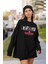 Marvel Evreni Karakterleri Baskılı Kapüşonsuz Sweatshirt, Unisex Oversize Marvel Baskılı Sweatshirt 1