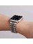 Apple Watch 38/40/41 mm Seri 10/42 iwatch 9 8 Se 7 6 5 4 3 2 Paslanmaz Çelik Ayarlanabilir Rolex Metal Kordon 3