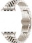 Apple Watch 42/44/45/46/49 mm Ultra/Ultra 2 Paslanmaz Çelik Ayarlanabilir Rolex Metal Kordon 2