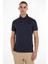 Erkek Pamuklu Polo Yakalı Düğme Kapamalı Kısa Kollu Lacivert Polo Yaka T-Shirt Mw0Mw31545-Dw5 1