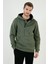 Kanguru Cepli Fermuarlı Kapüşon Yaka Slim Fit Sweat Erkek Sweat 575707 4
