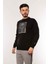 5082 Cazador Erkek Sweat Siyah 2