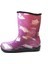 Y.001 Fuşya Su Geçirmez Kız Çocuk Yağmur Çizme 3