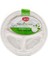 Nature Ekolojik Karton Kağıt Tek Kullanımlık 3 Bölmeli Tabak - 26 Cm. - 50 Adetlik 5 Paket 2