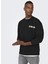 O Yaka Siyah Erkek Sweatshırt 22027056_ONSPINK Floyd Rlx Crew Nec 5