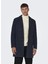 Only Koyu Gri Erkek Mont 22019969_ONSJAYLON Check Wool Coat 1