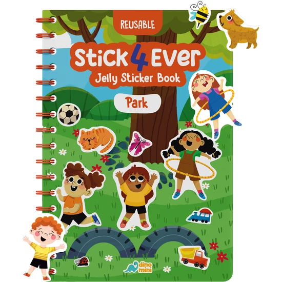 STICK4EVER - Park (Tak Çıkar Jelly Sticker Kitabı)