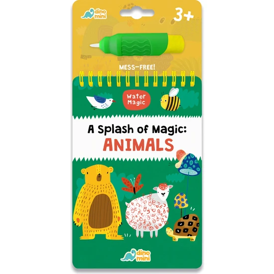 A Splash Of Magic - Animals (Sihirli Boyama Kitabı)