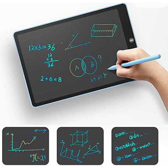 Emrah Gültekin 8,5 Inç Ekranlı Kalemli Dijital Yazı Çizim Tahtası Not Tutucu Grafik Eğitim Tablet Grafik-Tablet