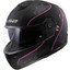 Strobe 2 Lux Mat Siyah-Pembe Kask 1