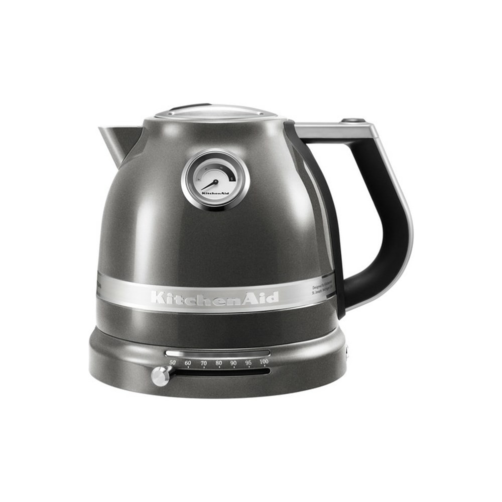 Kitchenaid Artisan 1,5 L Su Isıtıcısı 5Kek1522 Medallion Silver Hızlı Isıtma Özelliği ile Şık Tasarım