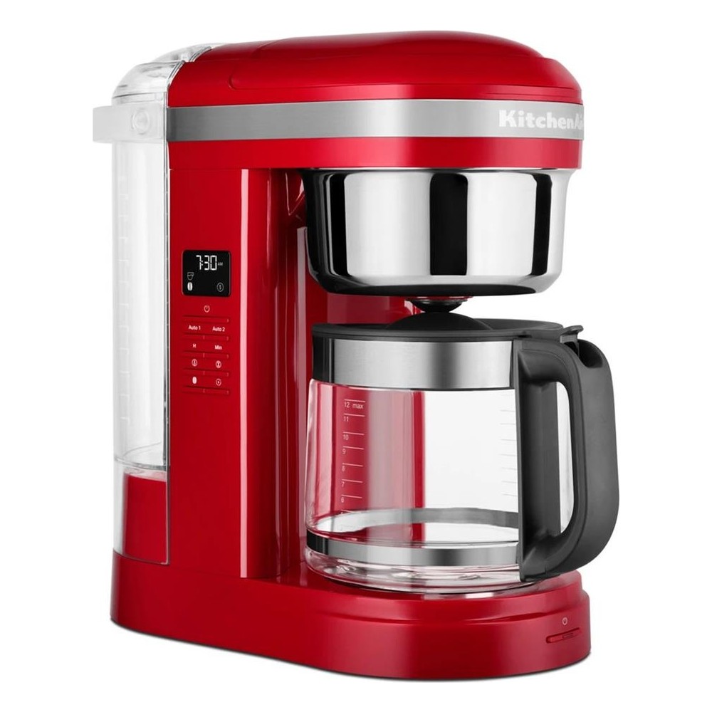 Kitchenaid 5KCM1209 Filtre Kahve Makinesi Kırmızı 12 Fincan Kapasite Otomatik Kapanma Özellikli