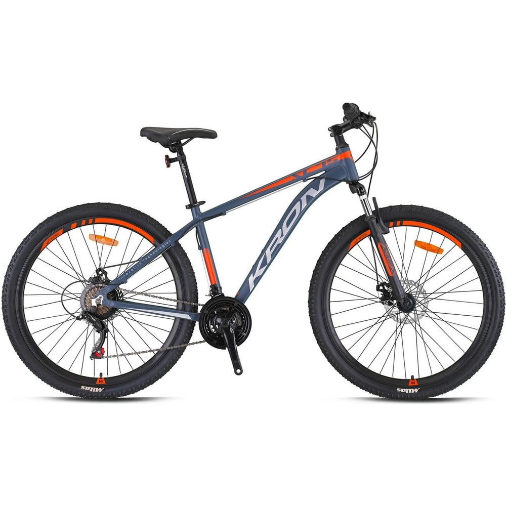 Xc 75 - 27.5" Mtb - 17' - 21 Vites - M.dısc - Mat Gri-Neon Turuncu/gri