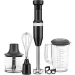 Kitchenaid 5KHBV83EBM Aksesuarlı El Blenderi 180 W Güç, 1 lt Kapasite ve Çelik Bıçak Özelliği