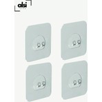 Alsi Home Yedek 4 Adet Süper Güçlü Yapışkanlı Sticker