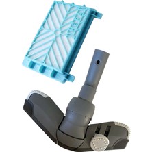 Marketto Philips Fc 8732 8734 Süpürge Triactive Emici Yer Başlığı + Hepa Filtresi 2'li