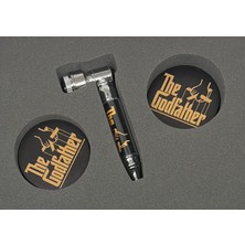 Godfather The Godfather 2 Parça Pipe+Grinder Smoking Set