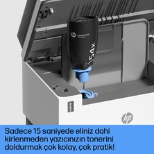 HP LaserJet Tank MFP 1602w Yazıcı, Baskı, Fotokopi, Tarama, Çift bantlı Wi-Fi, Siyah-Beyaz, 2R3E8A 