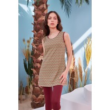 Remsa Mayo Sıfır Kol Yarı Kapalı Mayo 720-122