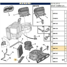 Bitapart Polen Filtre Kapağı Partner Dw8 (BPE260030-6447HJ)