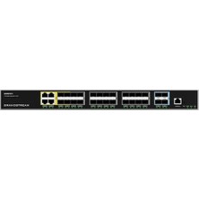 Grandstream GWN7831 Layer 3 Fiber  24 Port Sfp,4 Port Sfp+ Toplama Ağ Anahtarı