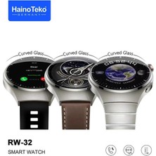 Teknojet Haino Teko Watch 4 Pro RW32 Curved Amoled Ekran 3 Kordon Akıllı Saat