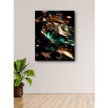 Harz Dekor Kristal Art Soyut Kanvas Tablo Minimalist, Dekoratif, Soyut, Modern
