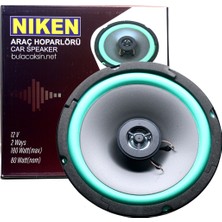 Niken Araç Hoparlörü 16CM 6.5inç 4 Ohm 180 Watt