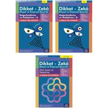 Dikkat Zeka Seti 1 – 3 Kitap