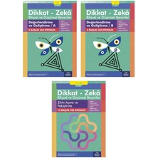 Dikkat ve Zeka Seti 3 Kitap