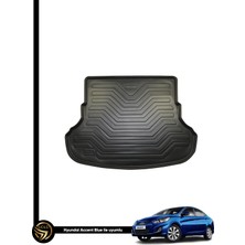 Black Gold Hyundai Accent Blue 3D Havuzlu Paspas + Bagaj Havuzu Ikili Set