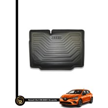 Black Gold Renault Clio 5 3D Havuzlu Paspas Hatchback 2020 Sonrası + Bagaj Havuzu Ikili Set