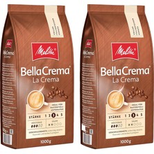 Melitta Bella Crema La Crema Çekirdek Kahve 2 x 1000 gr 2'li Set