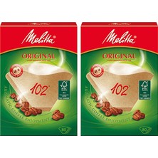 Melitta Classic Brown Aroma Filtre Kağıdı 102/80'LI 2'li Paket 160 Adet