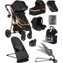 Dört Dörtlük Takım 8 In 1 Baby Home 940 Travel Sistem Bebek Arabası 370 Sallanır Ana Kucağı
